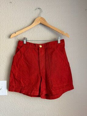 Big Bud Press Classic Work Shorts Size Small High Waisted Cotton Made in USA